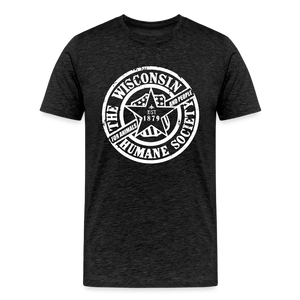 WHS 1879 Logo Classic Premium T-Shirt - charcoal grey