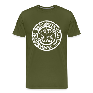 WHS 1879 Logo Classic Premium T-Shirt - olive green
