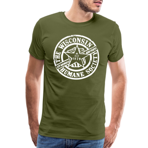 WHS 1879 Logo Classic Premium T-Shirt - olive green