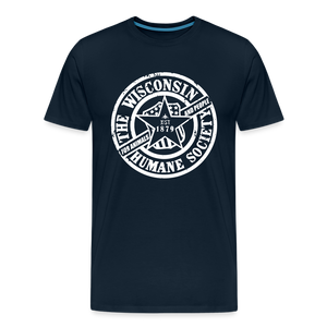 WHS 1879 Logo Classic Premium T-Shirt - deep navy