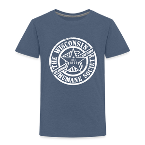 WHS 1879 Logo Toddler Premium T-Shirt - heather blue