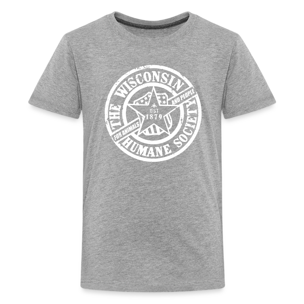 
                  
                    WHS 1879 Logo Kids' Premium T-Shirt - heather gray
                  
                