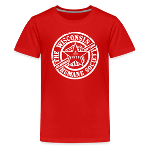 WHS 1879 Logo Kids' Premium T-Shirt - red