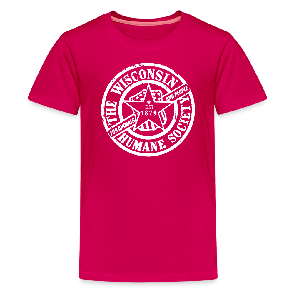 
                  
                    WHS 1879 Logo Kids' Premium T-Shirt - dark pink
                  
                