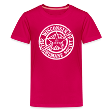 Load image into Gallery viewer, WHS 1879 Logo Kids&#39; Premium T-Shirt - dark pink