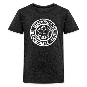 WHS 1879 Logo Kids' Premium T-Shirt - charcoal grey