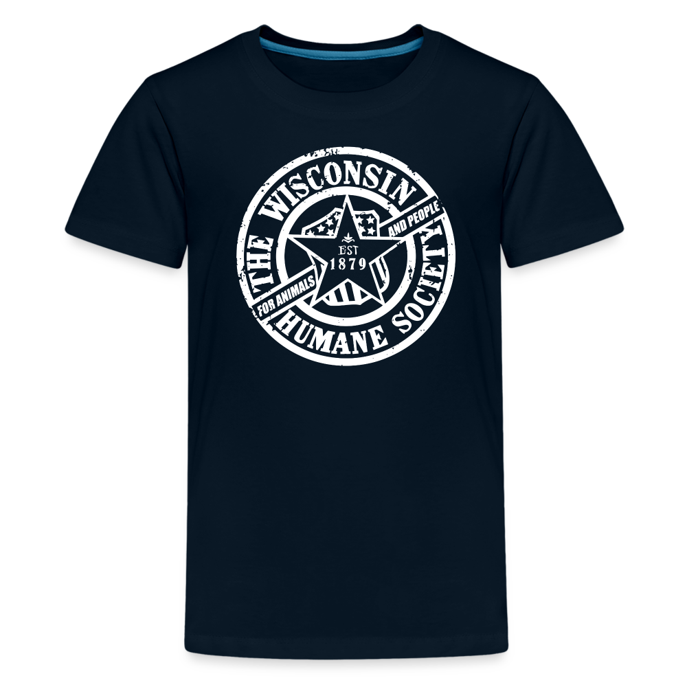 
                  
                    WHS 1879 Logo Kids' Premium T-Shirt - deep navy
                  
                