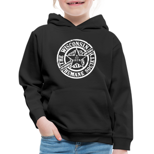 WHS 1879 Logo Kids‘ Premium Hoodie - black