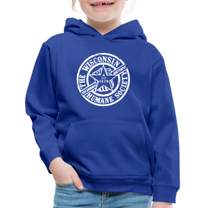 WHS 1879 Logo Kids‘ Premium Hoodie - royal blue
