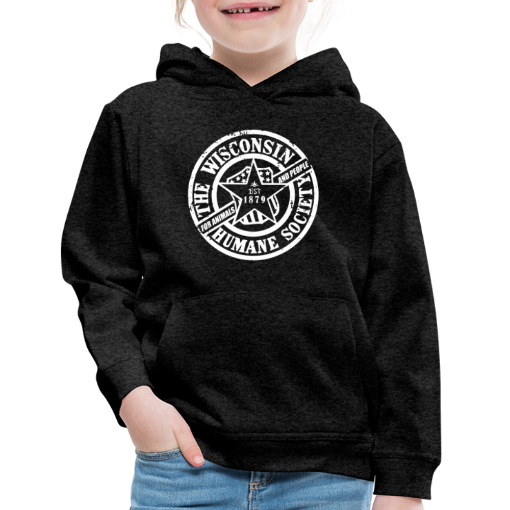 
                  
                    WHS 1879 Logo Kids‘ Premium Hoodie - charcoal grey
                  
                