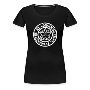 WHS 1879 Logo Contoured Premium T-Shirt - black