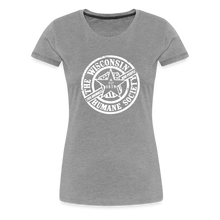 Load image into Gallery viewer, WHS 1879 Logo Contoured Premium T-Shirt - heather gray