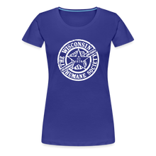 Load image into Gallery viewer, WHS 1879 Logo Contoured Premium T-Shirt - royal blue