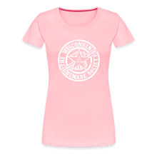 Load image into Gallery viewer, WHS 1879 Logo Contoured Premium T-Shirt - pink