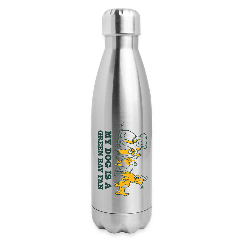 
                  
                    Dog is a GB Fan Insulated Stainless Steel Water Bottle - silver
                  
                