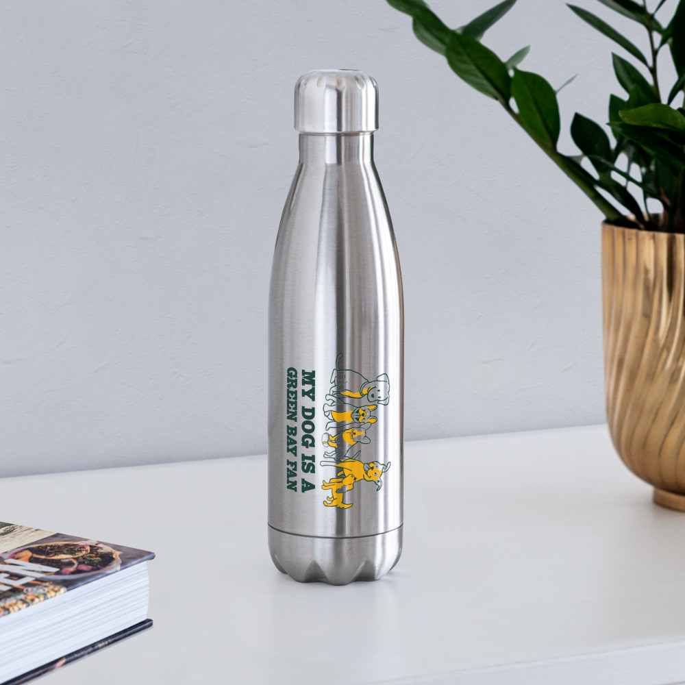 
                  
                    Dog is a GB Fan Insulated Stainless Steel Water Bottle - silver
                  
                