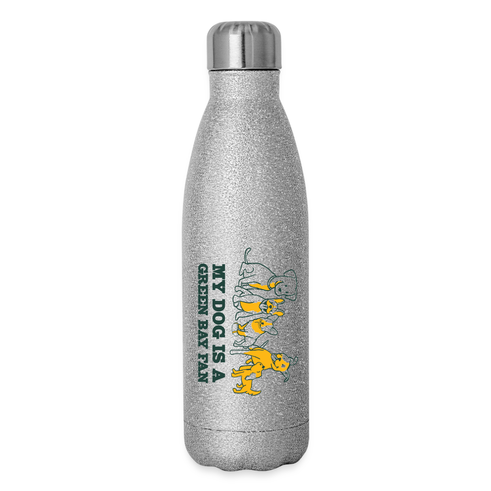 
                  
                    Dog is a GB Fan Insulated Stainless Steel Water Bottle - silver glitter
                  
                