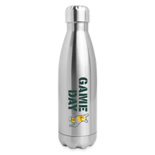 Load image into Gallery viewer, Game Day Dog Insulated Stainless Steel Water Bottle - silver