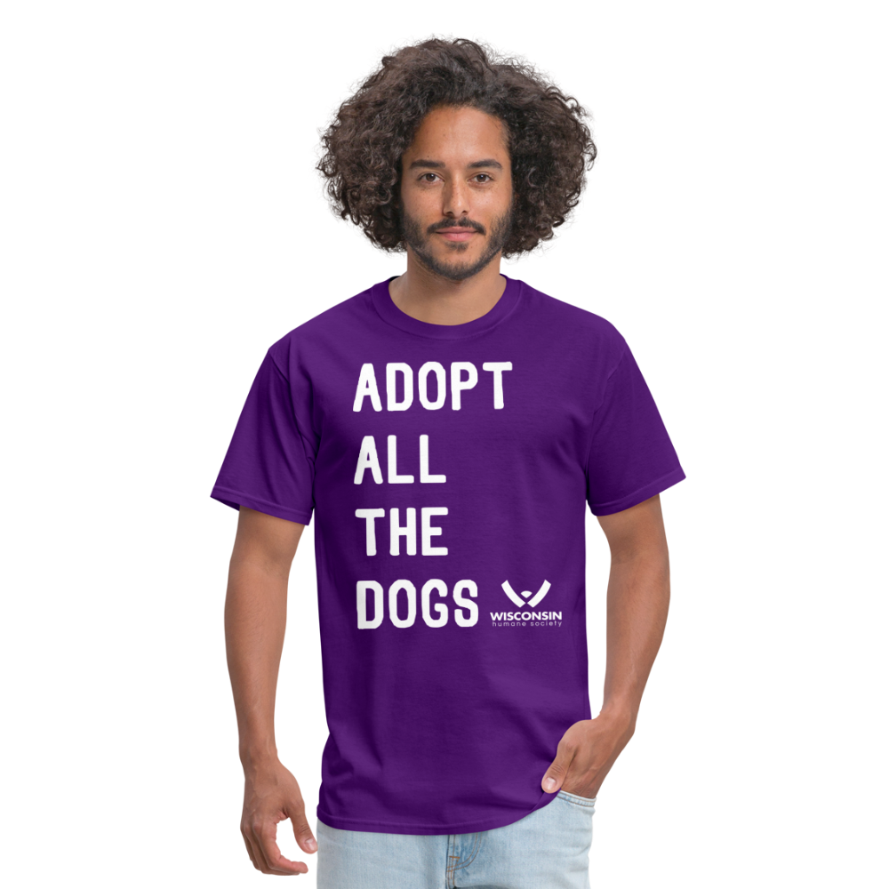
                  
                    Adopt All the Dogs Classic T-Shirt - purple
                  
                