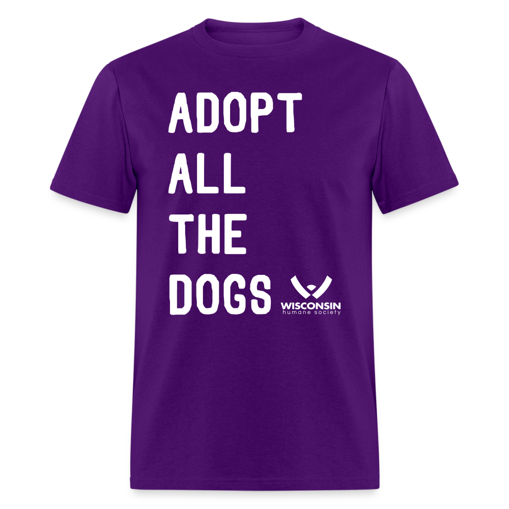 
                  
                    Adopt All the Dogs Classic T-Shirt - purple
                  
                
