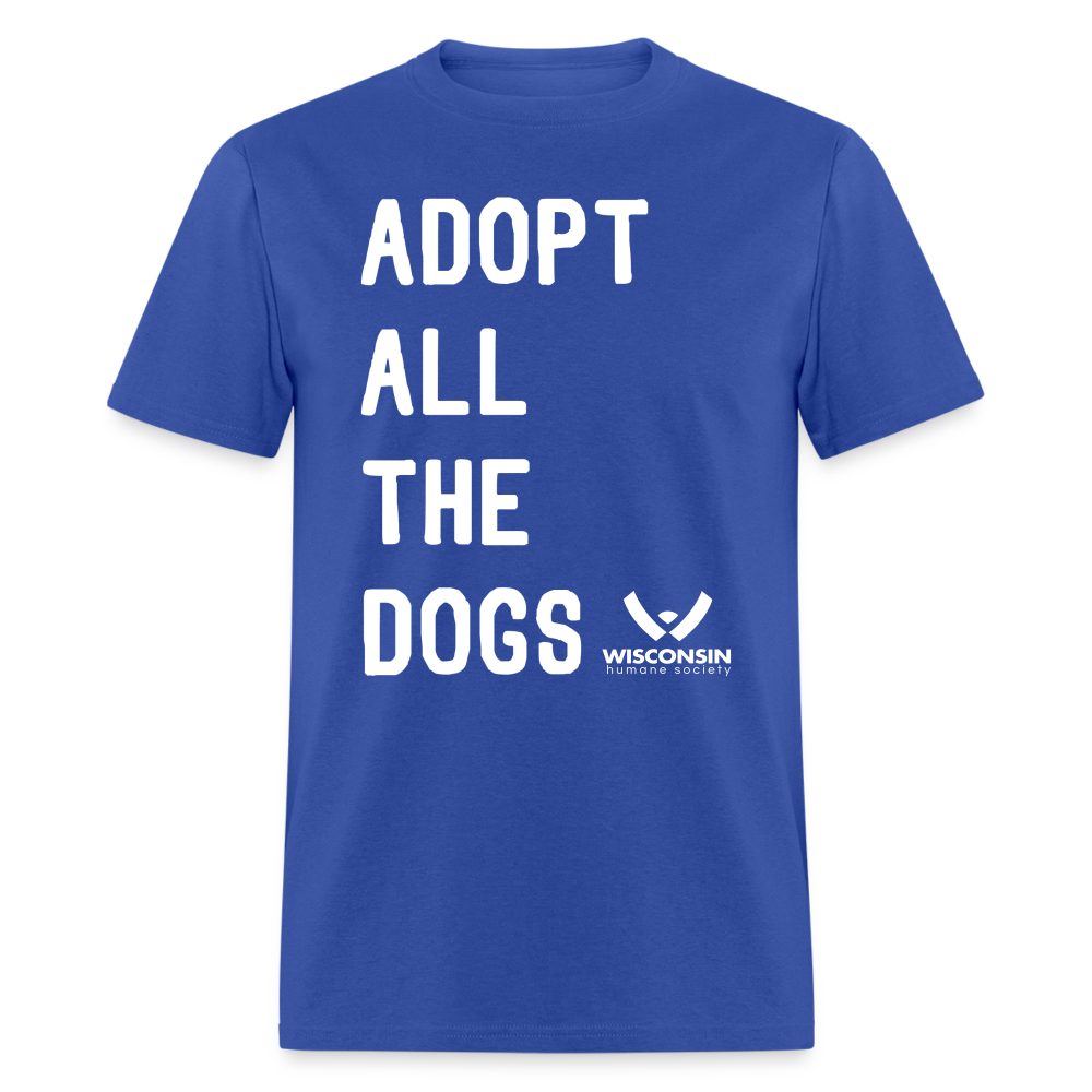 
                  
                    Adopt All the Dogs Classic T-Shirt - royal blue
                  
                