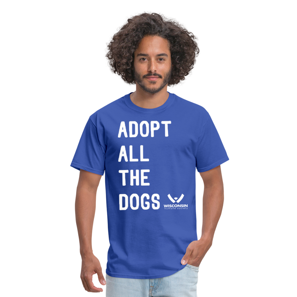 
                  
                    Adopt All the Dogs Classic T-Shirt - royal blue
                  
                