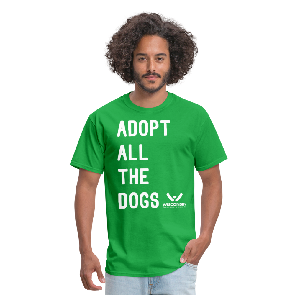 
                  
                    Adopt All the Dogs Classic T-Shirt - bright green
                  
                