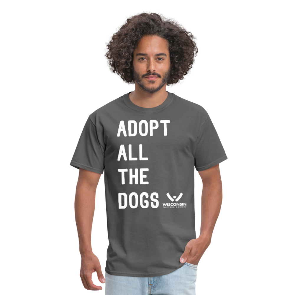 
                  
                    Adopt All the Dogs Classic T-Shirt - charcoal
                  
                