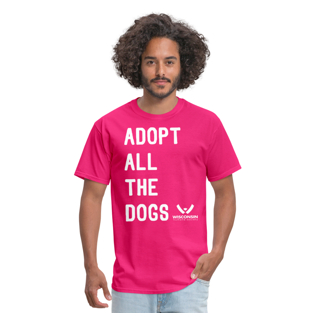 
                  
                    Adopt All the Dogs Classic T-Shirt - fuchsia
                  
                