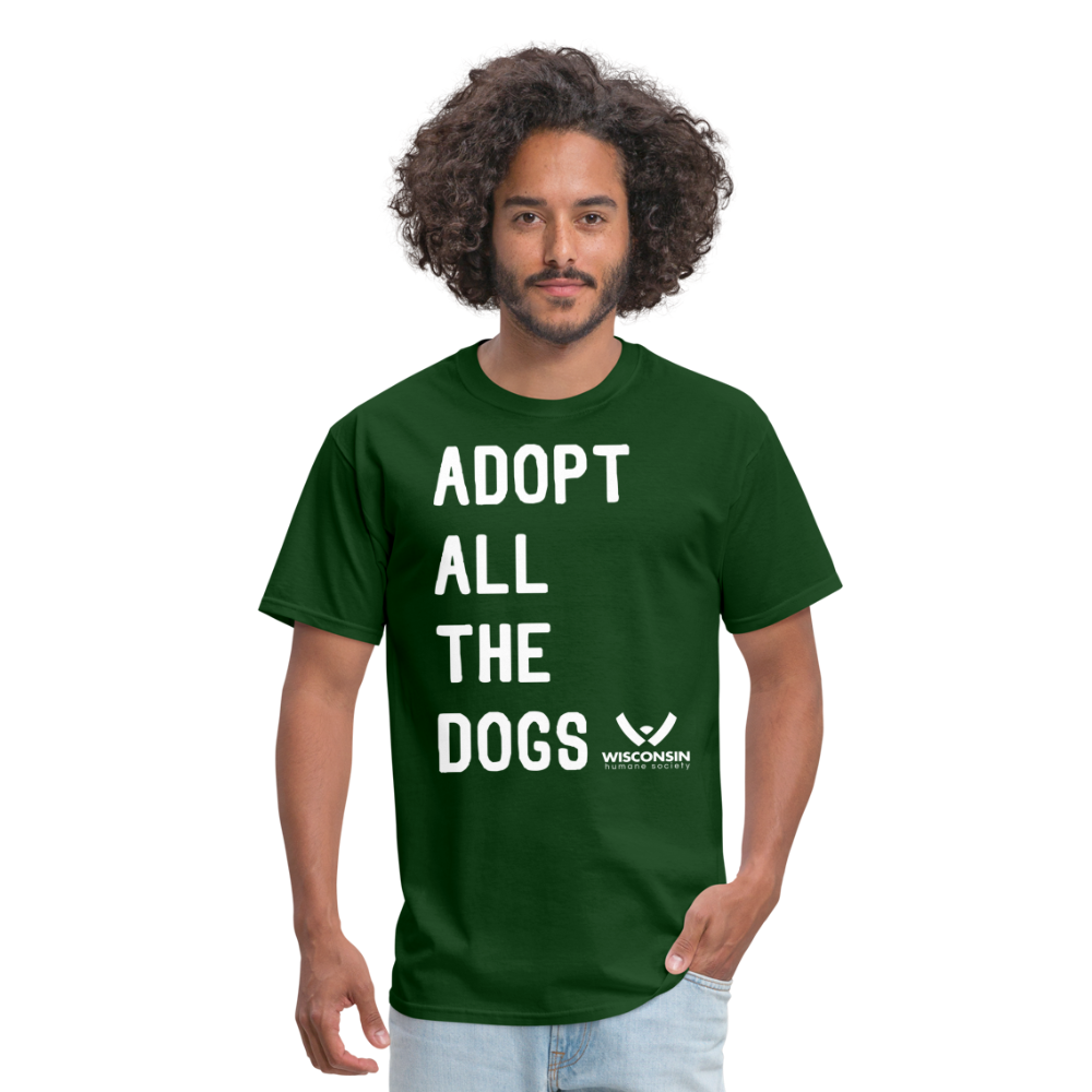 
                  
                    Adopt All the Dogs Classic T-Shirt - forest green
                  
                