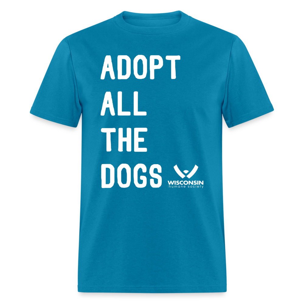 
                  
                    Adopt All the Dogs Classic T-Shirt - turquoise
                  
                
