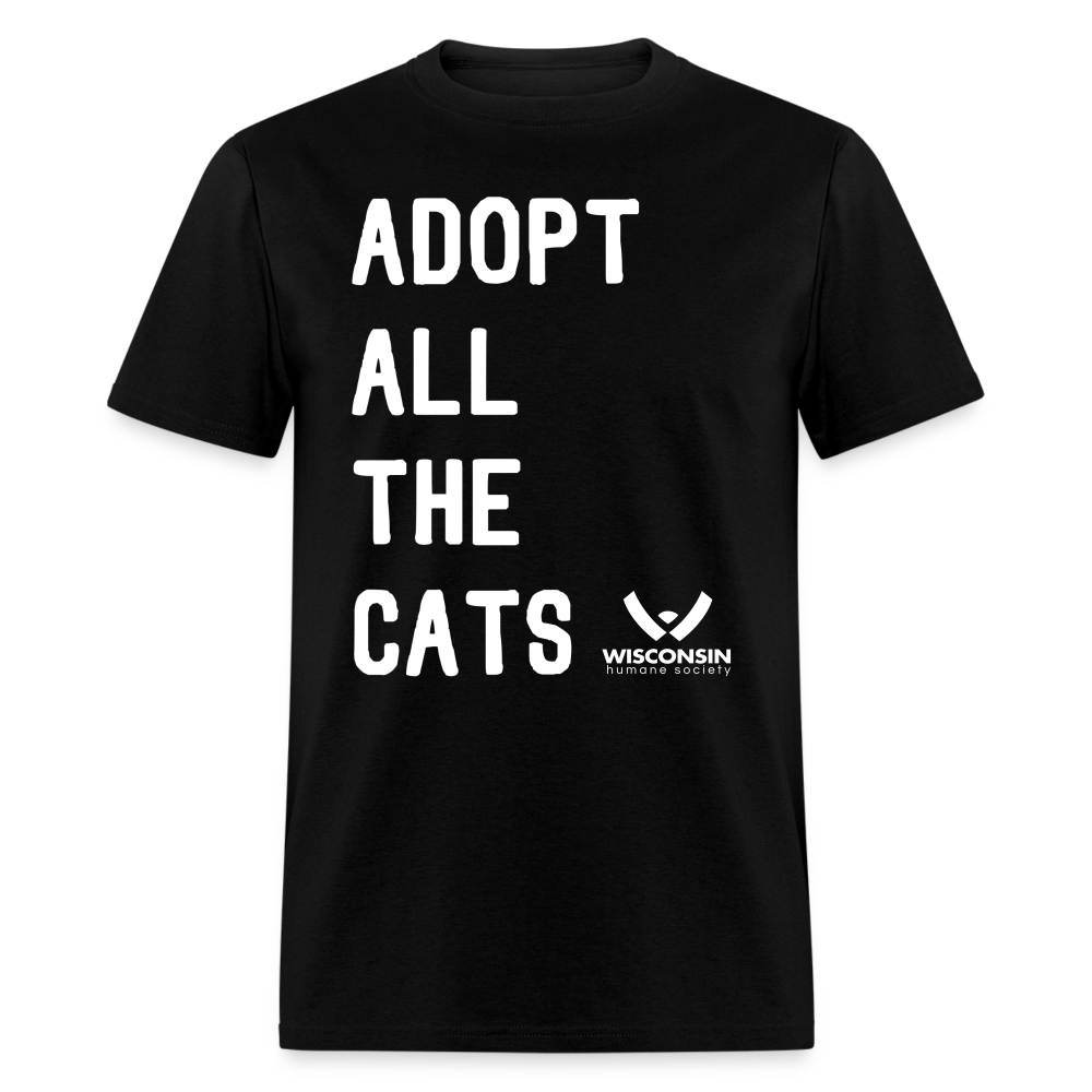 
                  
                    Adopt All the Cats Classic T-Shirt - black
                  
                