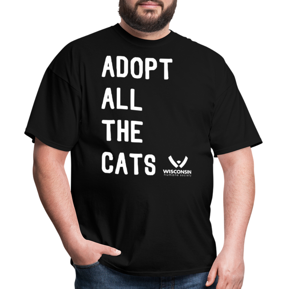 
                  
                    Adopt All the Cats Classic T-Shirt - black
                  
                