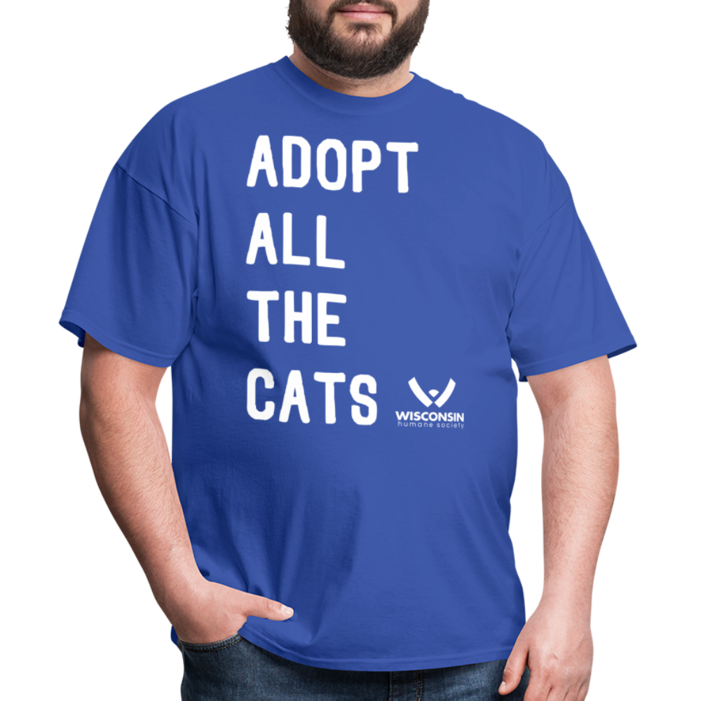 
                  
                    Adopt All the Cats Classic T-Shirt - royal blue
                  
                