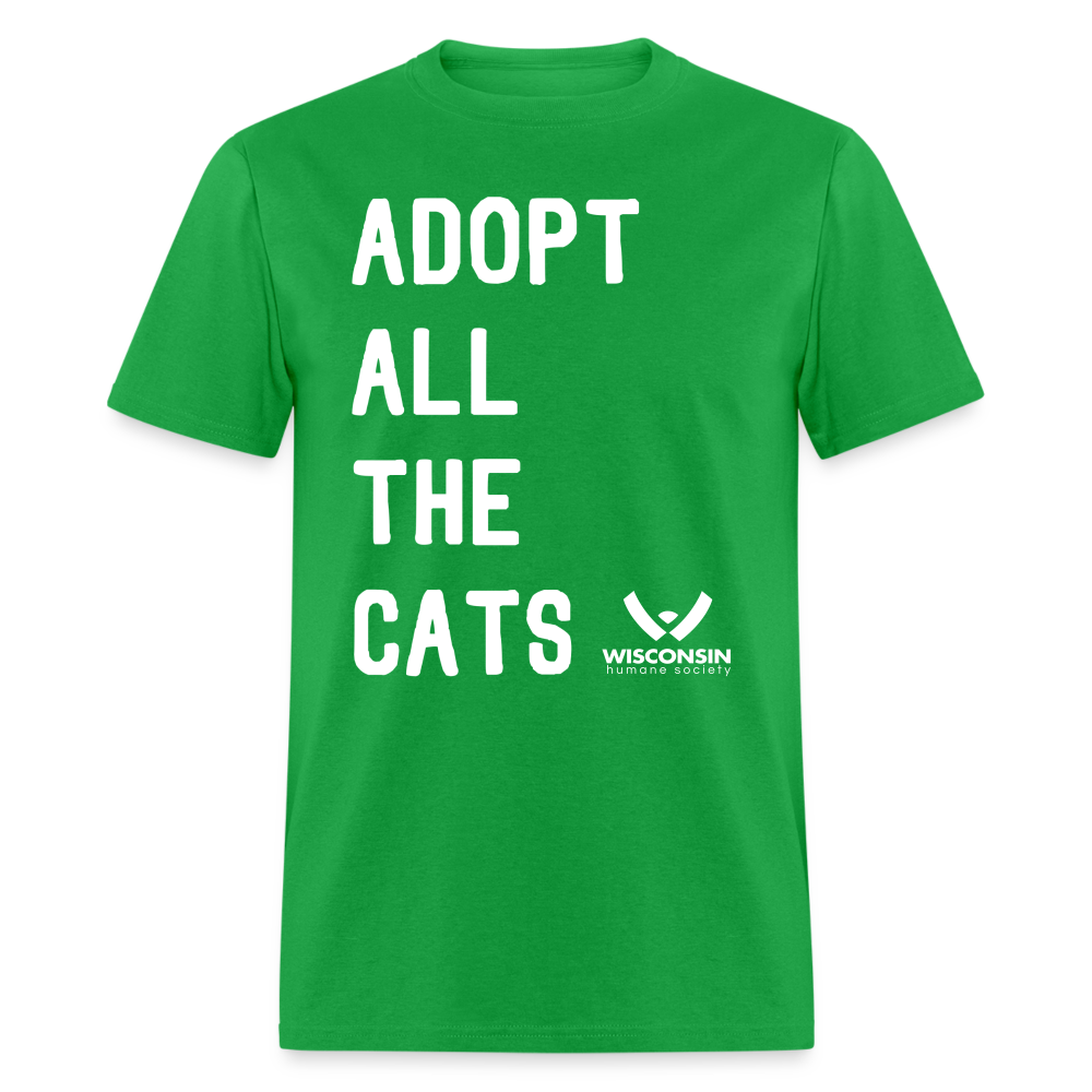 
                  
                    Adopt All the Cats Classic T-Shirt - bright green
                  
                