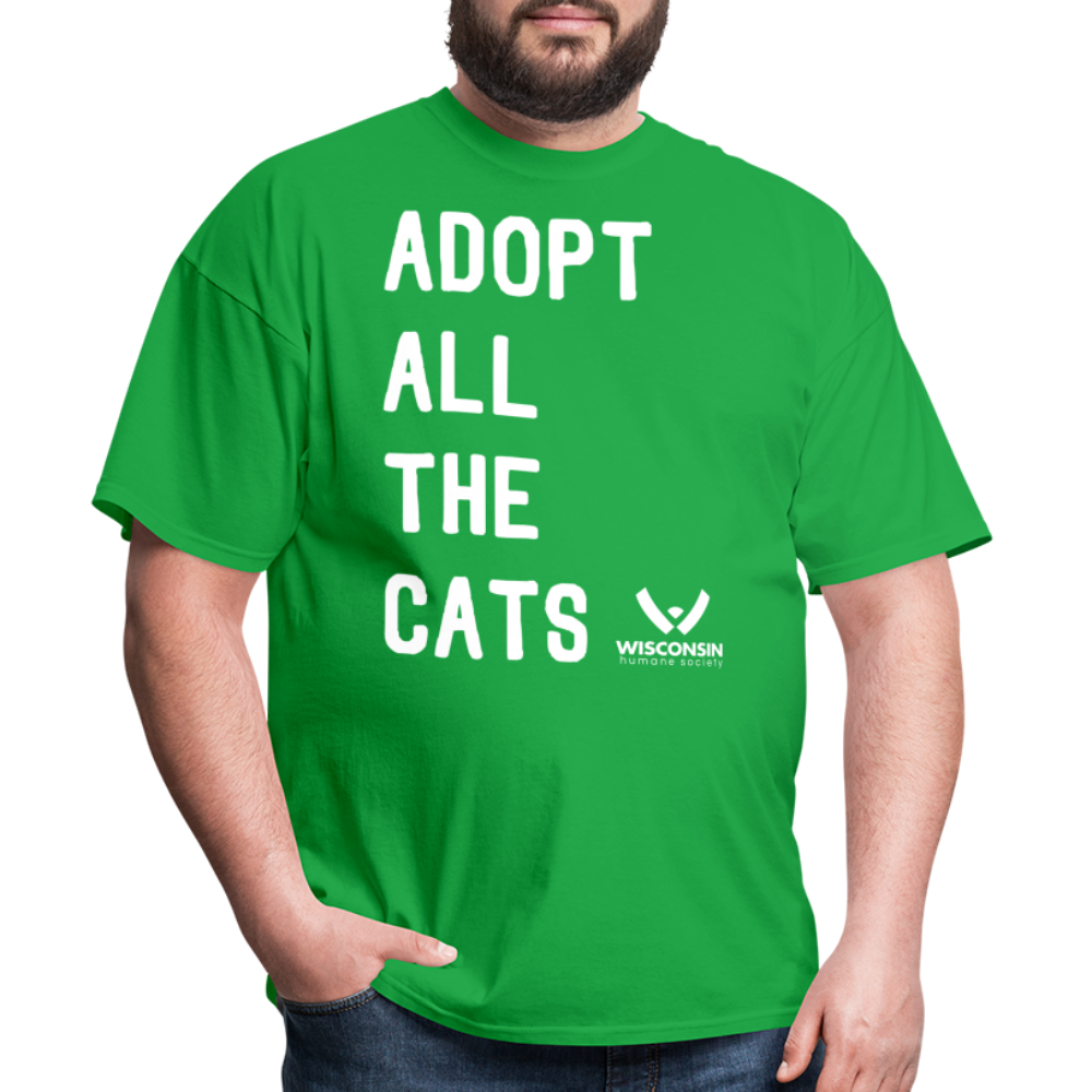 
                  
                    Adopt All the Cats Classic T-Shirt - bright green
                  
                