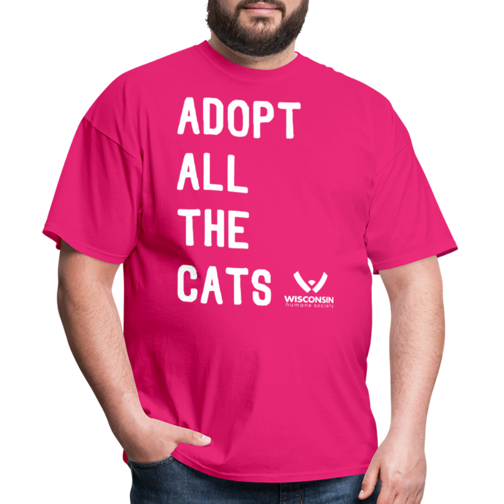 
                  
                    Adopt All the Cats Classic T-Shirt - fuchsia
                  
                