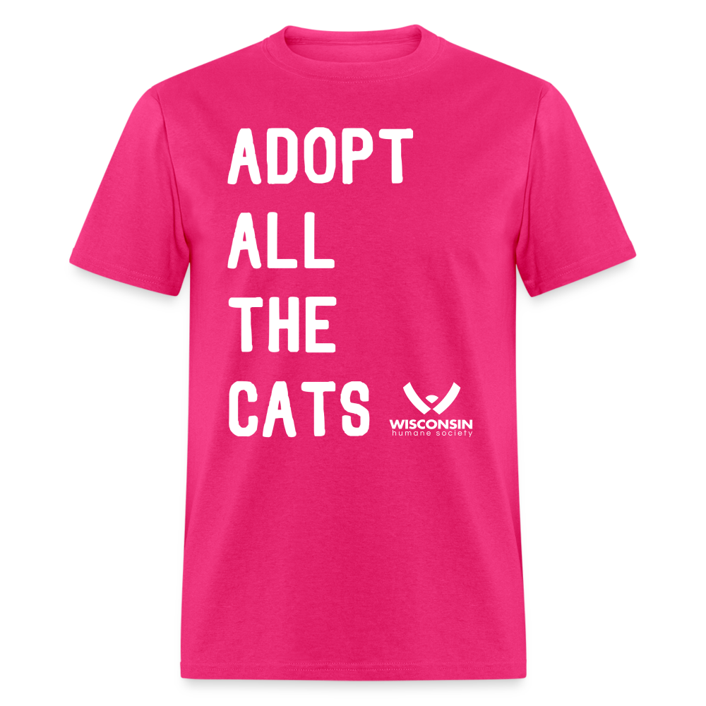 
                  
                    Adopt All the Cats Classic T-Shirt - fuchsia
                  
                