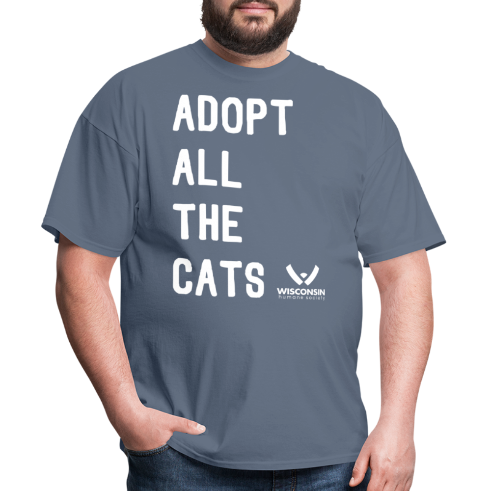 
                  
                    Adopt All the Cats Classic T-Shirt - denim
                  
                