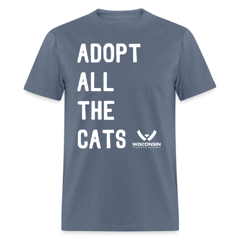 
                  
                    Adopt All the Cats Classic T-Shirt - denim
                  
                