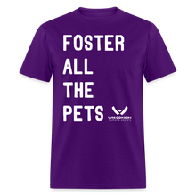 Load image into Gallery viewer, Foster All the Pets Classic T-Shirt - purple
