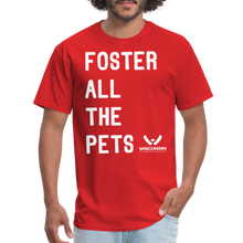 Load image into Gallery viewer, Foster All the Pets Classic T-Shirt - red