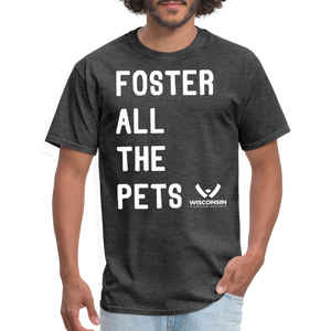 Foster All the Pets Classic T-Shirt - heather black