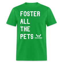 Load image into Gallery viewer, Foster All the Pets Classic T-Shirt - bright green