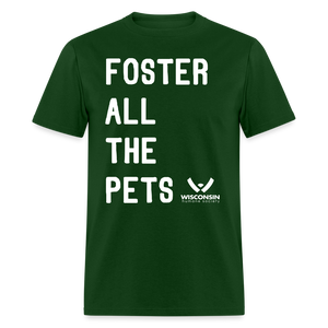 Foster All the Pets Classic T-Shirt - forest green