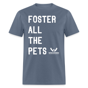 Foster All the Pets Classic T-Shirt - denim