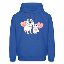 Load image into Gallery viewer, Valentine Hearts Classic Hoodie - royal blue