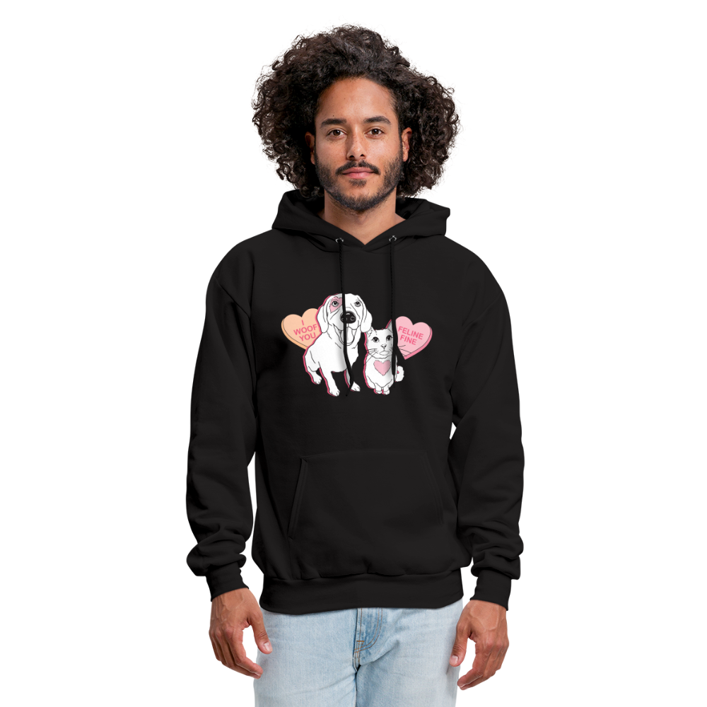 
                  
                    Valentine Hearts Classic Hoodie - black
                  
                