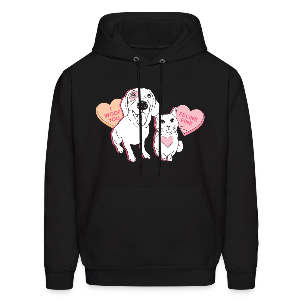 
                  
                    Valentine Hearts Classic Hoodie - black
                  
                