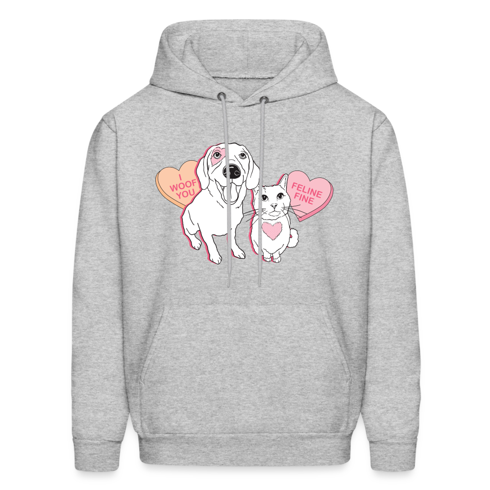 
                  
                    Valentine Hearts Classic Hoodie - heather gray
                  
                